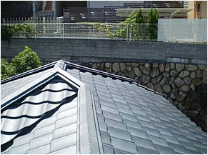 屋根　施工後